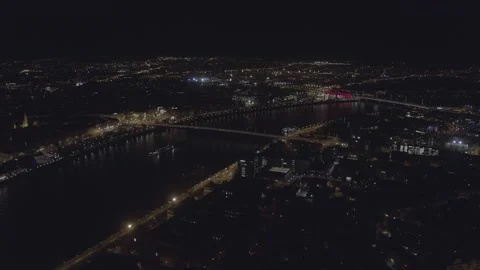 Pest Side of Budapest Downtown Stock Footage 231337748