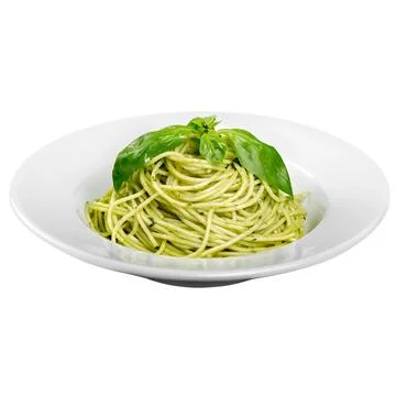 Pesto with Basil Leaf Stock Photos