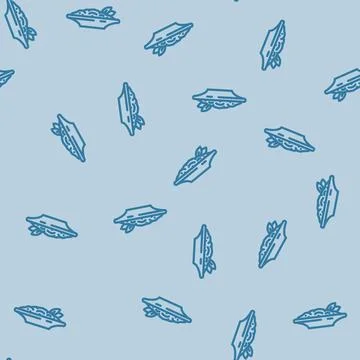 Pesto condiment line vector seamless pattern Illustrazione stock