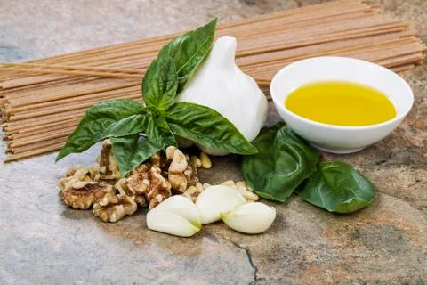 Pesto secrets Stock Photos