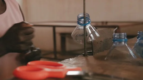 PET BOTTLE BROOM Stock Footage 306688557