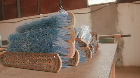 PET BOTTLE BROOM Stock Footage 306688596