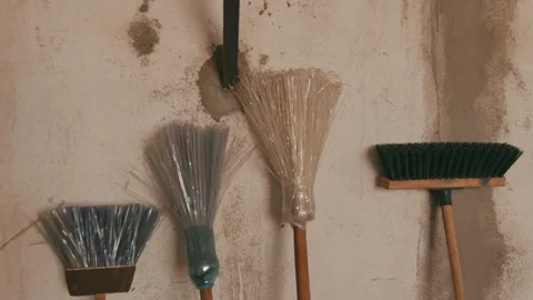 PET BOTTLE BROOM Stock Footage 306688634