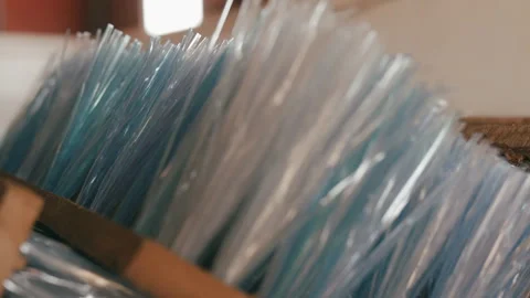 PET BOTTLE BROOM Stock Footage 306688648