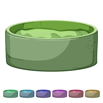 Pet cat house cartoon vector graphic 스톡 일러스트