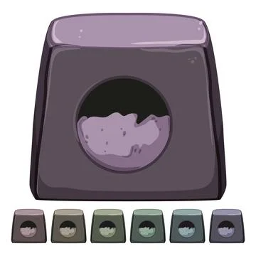 Pet cat tree cartoon vector graphic Stock Illustration