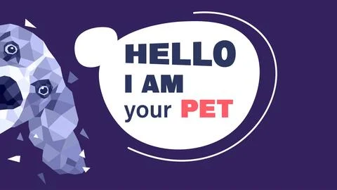 Pet Dog Stock Illustration