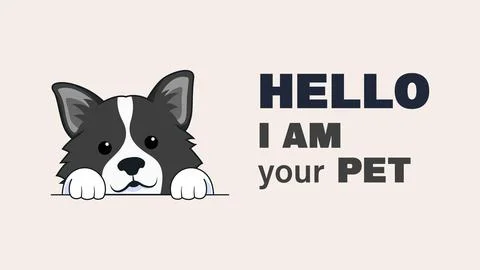 Pet Dog Stock Illustration