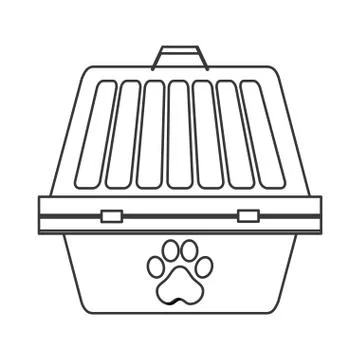 Pet first aid kit icon Illustrazione stock