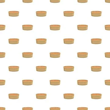 Pet food bowls seamless pattern for wallpaper design 库存插图