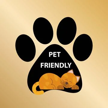 Pet friendly Stock Illustration