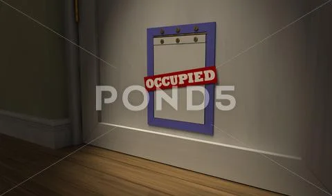 Pet house-training front Stock Illustration