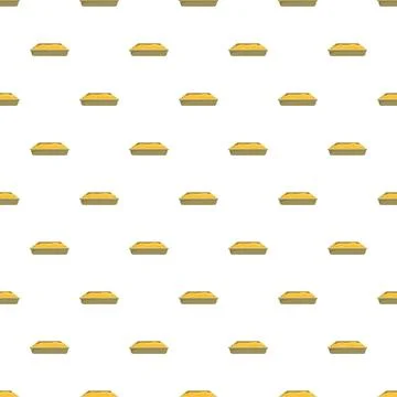 Pet litter tray background seamless pattern 스톡 일러스트