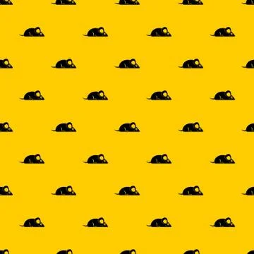 Pet mouse pattern vector 스톡 일러스트