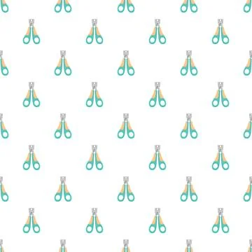 Pet nail clippers creating seamless grooming pattern background 스톡 일러스트