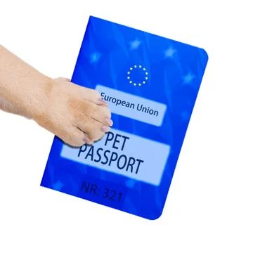Pet passport Stock Photos