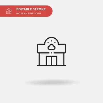Pet Shop Simple vector icon. Illustration symbol design template for web mobi イラスト素材