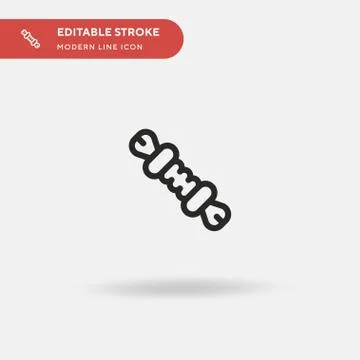 Pet Simple vector icon. Illustration symbol design template for web mobile UI Stock Illustration