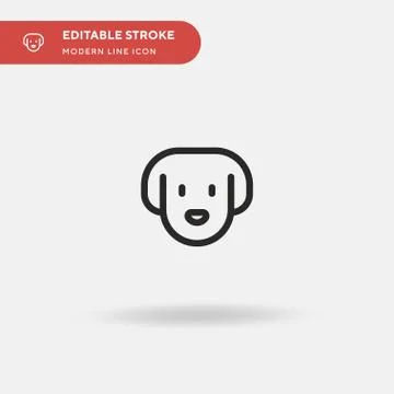 Pet Simple vector icon. Illustration symbol design template for web mobile UI Stockillustratie