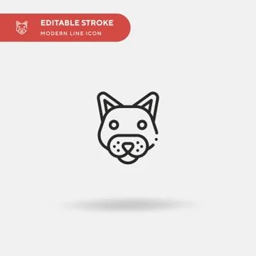 Pet Simple vector icon. Illustration symbol design template for web mobile UI Stock Illustration