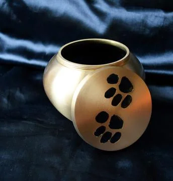 Pet urn Stockfoto's