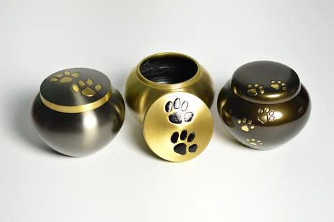Pet urns Foto stock