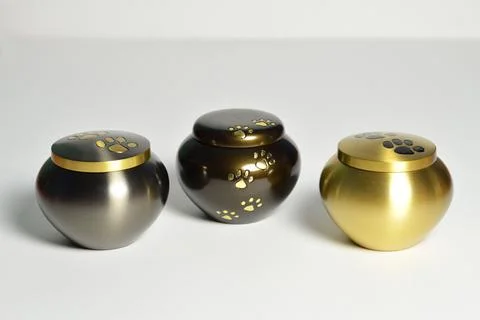 Pet urns Stockfoto's