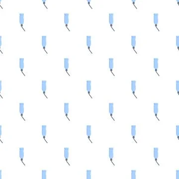 Pet water bottle vector seamless pattern background Stockillustratie