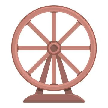 Pet wheel icon cartoon vector. Store item Stock-Illustration