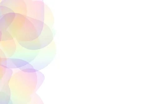 Petal abstract transparent Stock Illustration