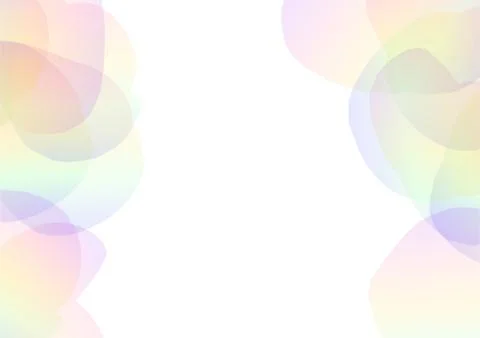 Petal abstract transparent Stock Illustration