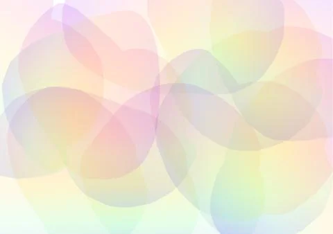 Petal abstract transparent Stock Illustration