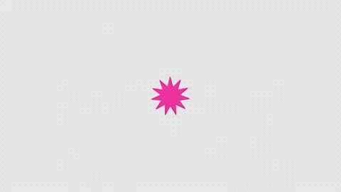 Petal Pattern Transition Video: 5 Variations Stock Footage 332504467