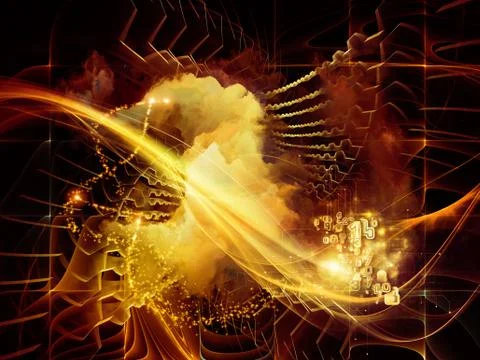 Petals of Abstract Visualization イラスト素材