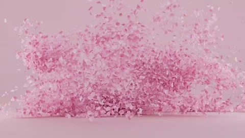 Petals Animation in 4k Stock Footage 251122413