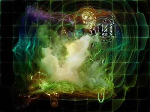 Petals of Math Visualization イラスト素材