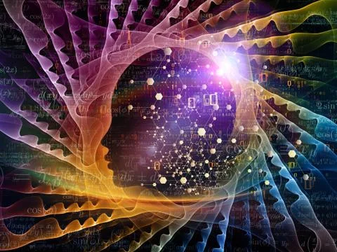 Petals of the Mind 스톡 일러스트