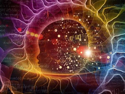 Petals of the Mind Stock Illustration