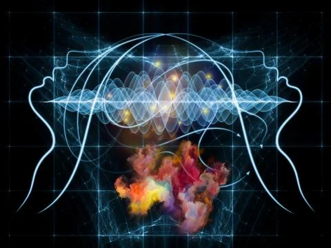 Petals of the Mind 스톡 일러스트