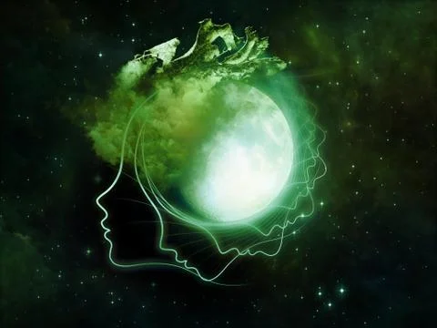Petals of the Moon 스톡 일러스트
