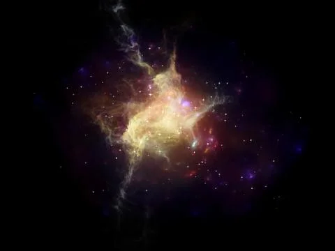 Petals of Nebulae Stock Illustration
