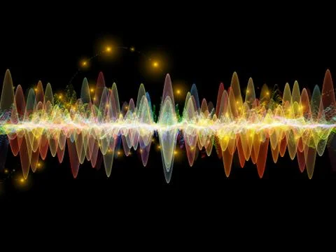 Petals of Oscillation Stock Illustration