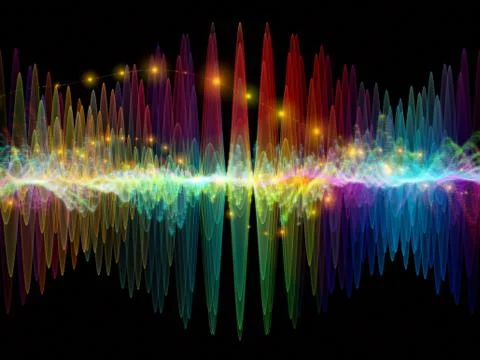 Petals of Oscillation Stock Illustration