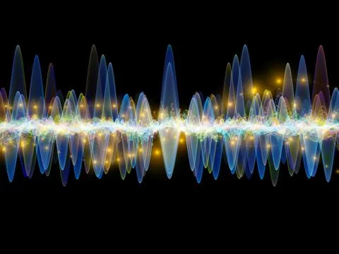 Petals of Oscillation Stock Illustration