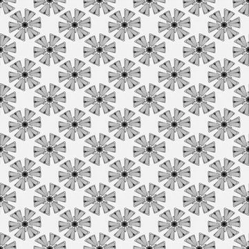 Petals pattern Illustrazione stock