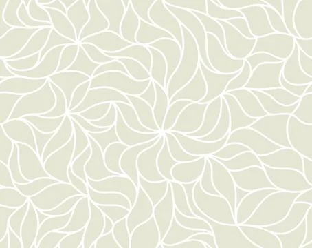 Petals pattern. Seamless leaf background. Vector Stock Illustration
