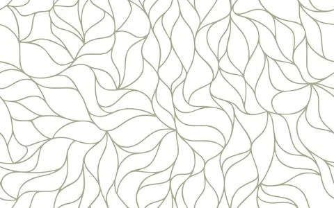 Petals pattern. Seamless leaf background. Vector Stock Illustration