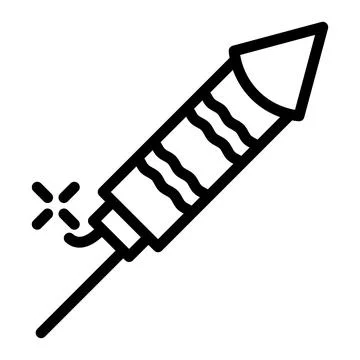 Petards Vector Icon Design Illustration Illustrazione stock
