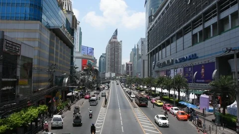 Bangkok Platinum fashion mall shopping a, Stock Video