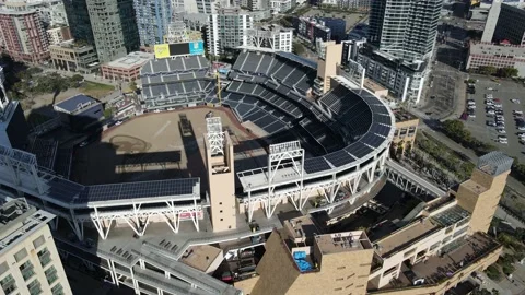 PETCO PARK From The Sky: San Diego Padres Live Game Drone Footage